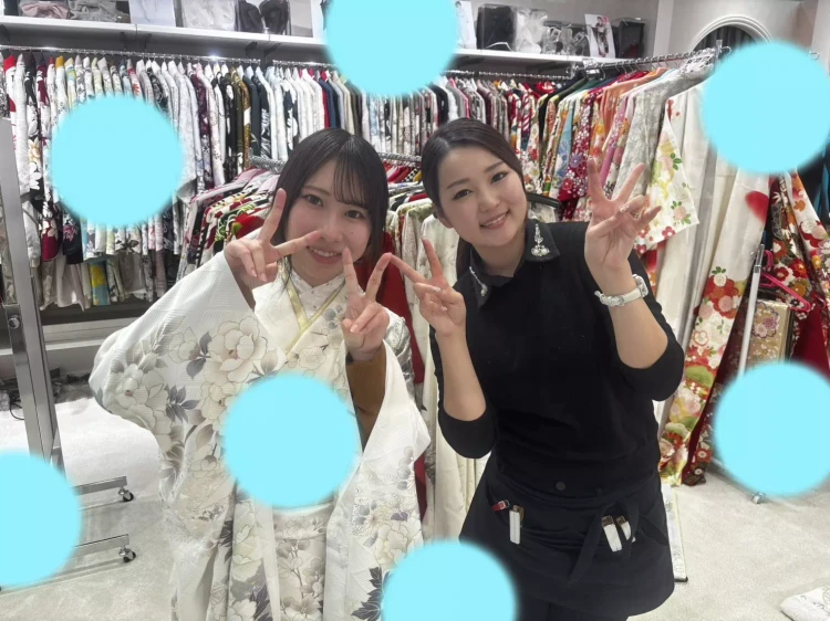 TAKAZEN神戸旧居留地 前撮り撮影会 イマドキ カワイイ コディネート 振袖 レンタル シュシュ