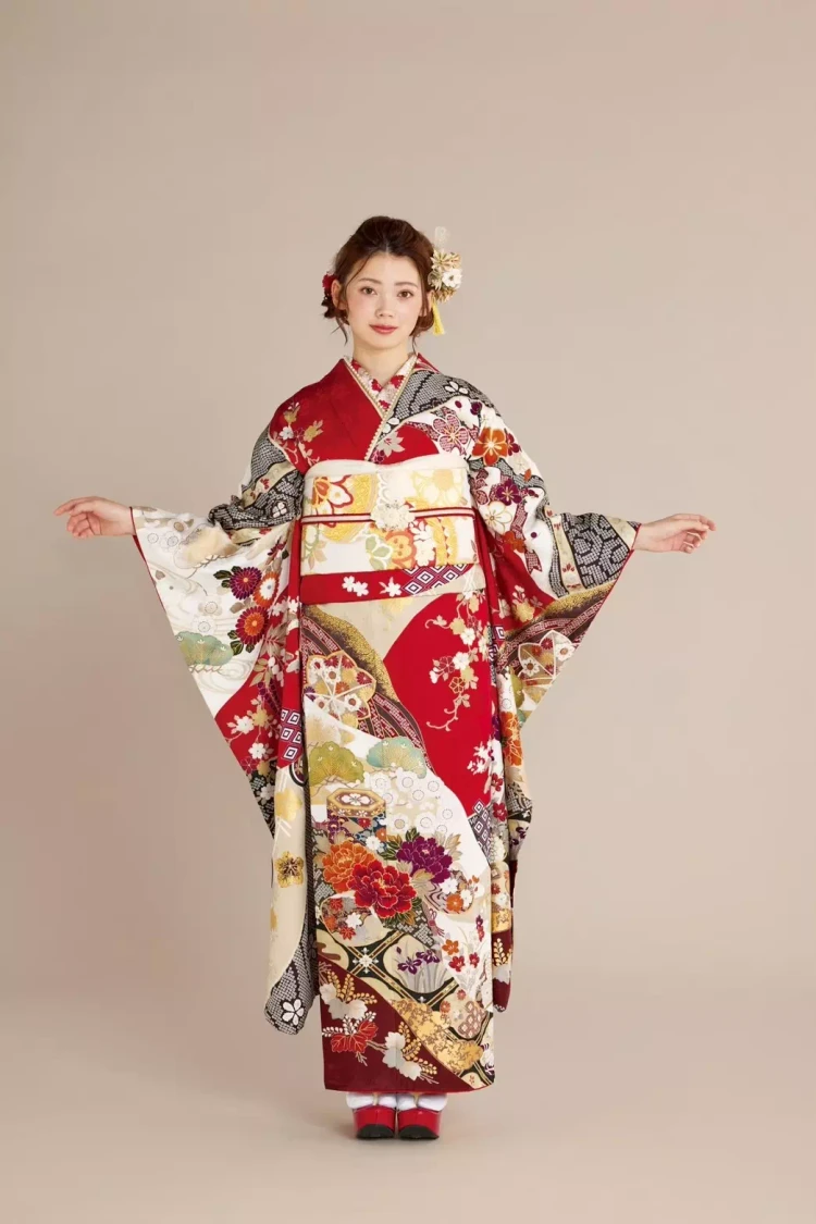 TAKAZEN神戸店　前撮り撮影会　イマドキ　カワイイ　コディネート　振袖　レンタル　袴　