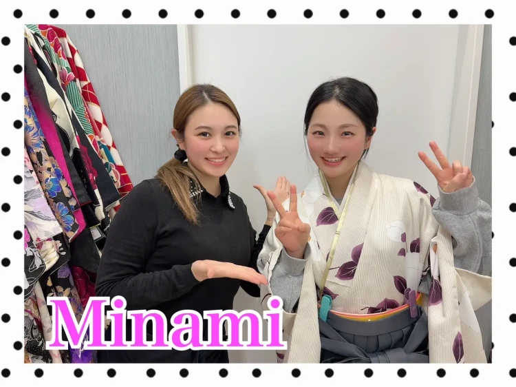 袴　レンタル　奈良　橿原　卒業式　可愛い　くすみカラー　イマドキ