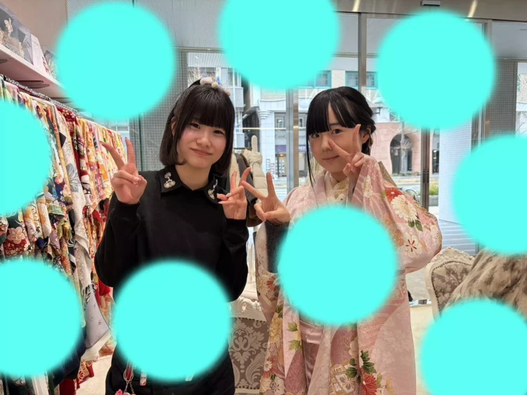 TAKAZEN神戸旧居留地店 成人式 振袖レンタル カワイイ くすみ ピンク 古典