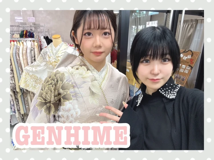 TAKAZEN奈良　振袖　成人式　くすみカラー古典　薄ピンク/淡い色/パステルカラー　乱菊柄/古典柄　綺麗　大人っぽい振袖