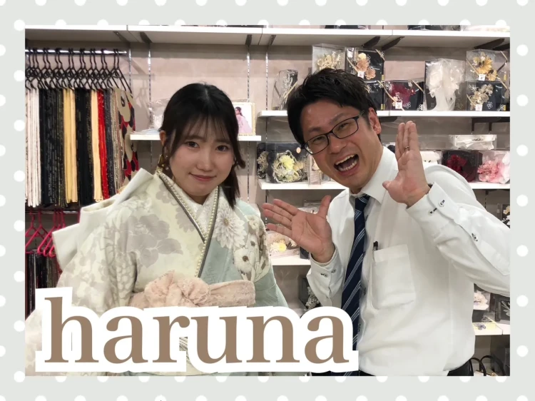 TAKAZEN奈良　振袖　レンタル　成人式　格安お得な玉城ティナ×紅一点ブランド振袖　ミントグリーン　くすみ古典　おしゃれ　いまどき