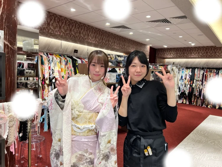東京　表参道　成人式　振袖　振袖レンタル　安い　かわいい　古典　くすみ