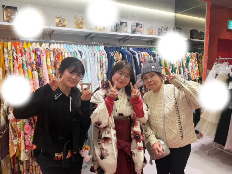 卒業式　袴　レンタル　梅田　かわいい　いまどき