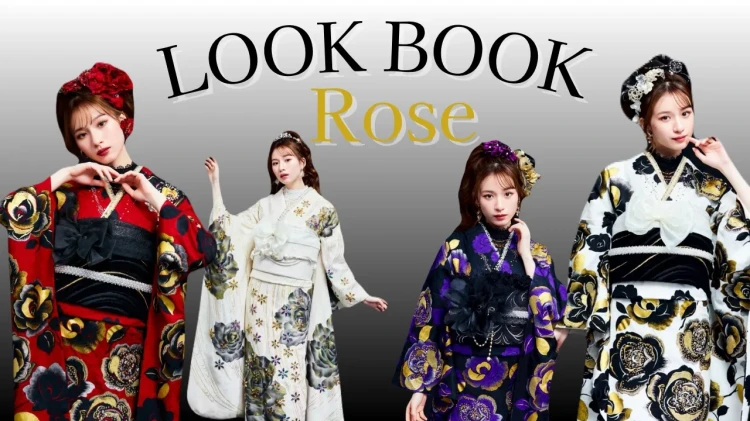 【TAKAZEN橿原店】30日♡°˖✧LOOKBOOK✧˖°~TAKAZENオリジナルHEPBURN~キラキラローズのお振袖♡