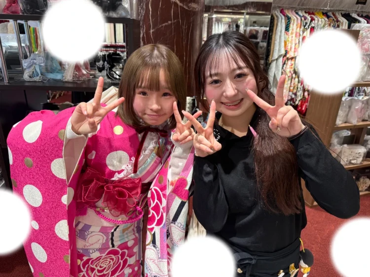【TAKAZEN東京表参道店Flagship】💖21日　東京表参道店できゅるきゅるかわいいお振袖姫ちゃん💖