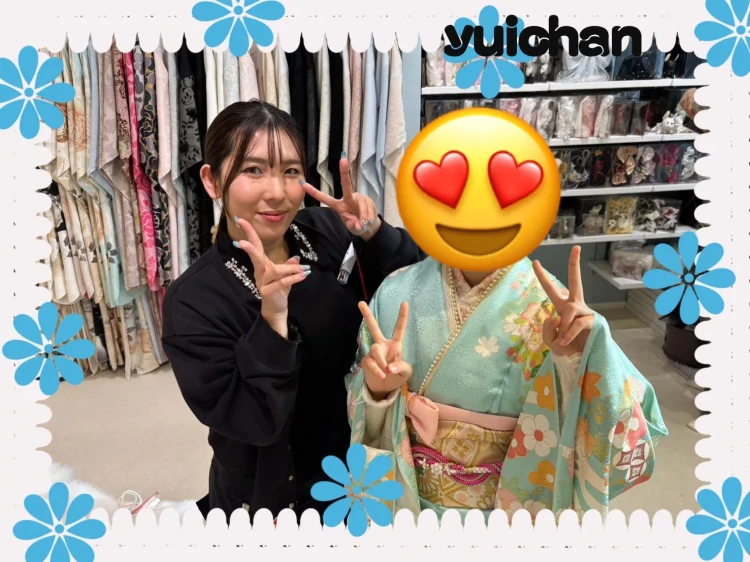 成人式振袖　TAKAZEN堺店　可愛い