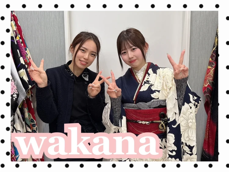 TAKAZEN橿原　奈良　橿原　成人式　振袖　振袖レンタル　前撮り　卒業式　袴レンタル　2027年成人　ネイビー　上品　