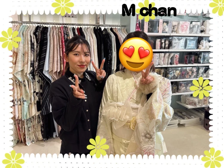 成人式　振袖レンタル　フォトプラン　TAKAZENオリジナル　ヘップバーン　コスメカラー　イエロー　白　かわいい　キラキラ