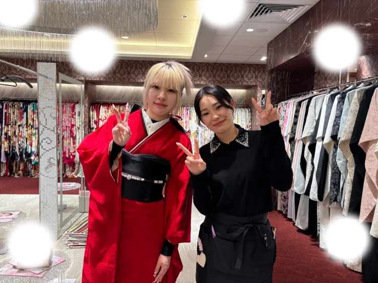 振袖レンタル　東京　表参道　かわいい　おしゃれ　個性派　かわいい　かっこいい　被りたくない