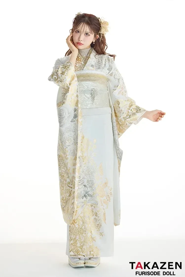 絶対に被らない⁉️TAKAZENオリジナルキラキラお振袖✨｜成人式振袖