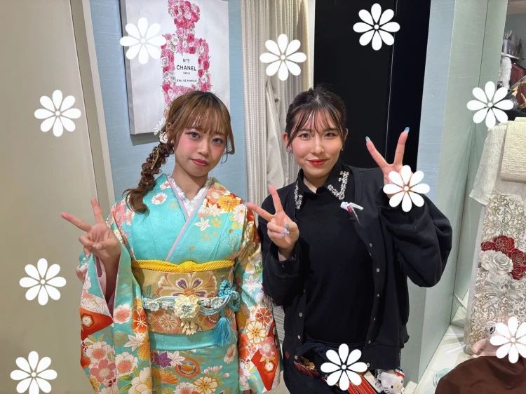 TAKAZEN　タカゼン　振袖　レンタル　成人式　着付け