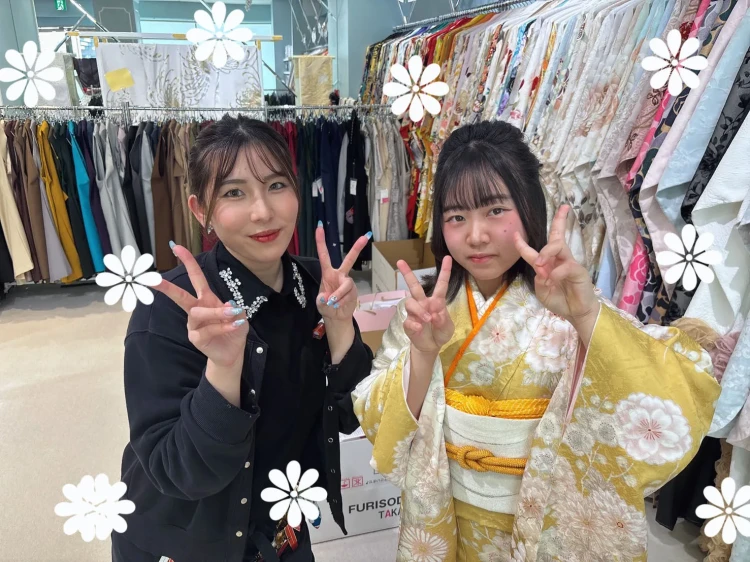 TAKAZEN　タカゼン　振袖　レンタル　成人式　着付け