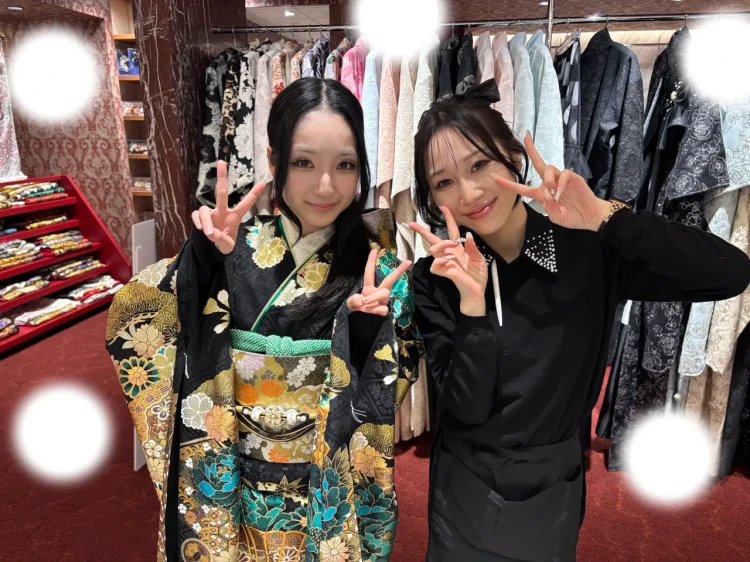 振袖レンタル　東京　表参道　かわいい　おしゃれ　個性派　かわいい　　イマドキ　被りたくない
