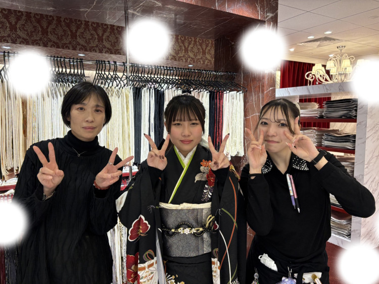 振袖レンタル　東京　表参道　かわいい　おしゃれ　個性派　かわいい　　イマドキ　被りたくない