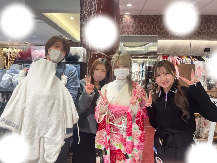 振袖レンタル　東京　表参道　かわいい　おしゃれ　個性派　かわいい　かっこいい　イマドキ　被りたくない