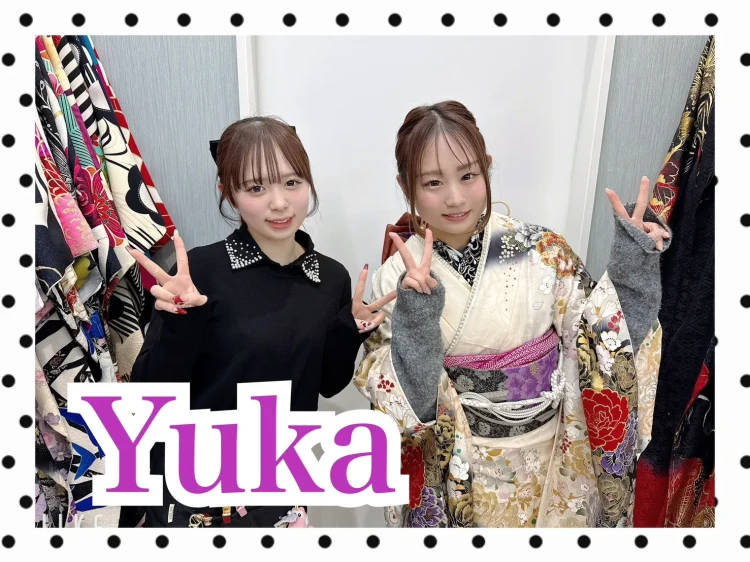 【TAKAZEN橿原店】9日♡橿原市からお越しの2027年成人　桂由美ブランドの豪華で目立つ華やかなモードお振袖姫ちゃん♡