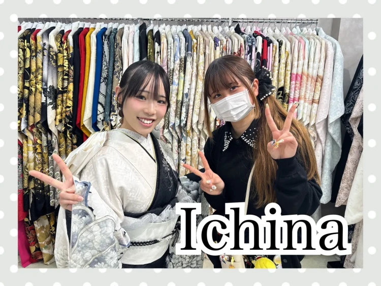 九重×中村里砂TAKAZENオリジナル配色　黒/白　菊柄/牡丹柄　キラキラスワロフスキー付き　エレガント　大人っぽい　お洒落【通販可】K937　TAKAZEN奈良店　振袖レンタル奈良　成人式振袖　奈良　木津川　生駒　天理　橿原