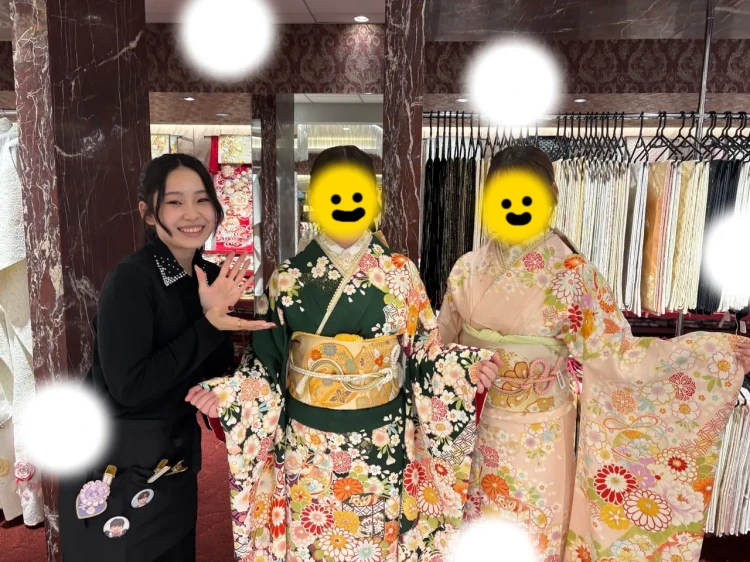 振袖レンタル　東京　表参道　かわいい　おしゃれ　個性派　かわいい　　イマドキ　被りたくない