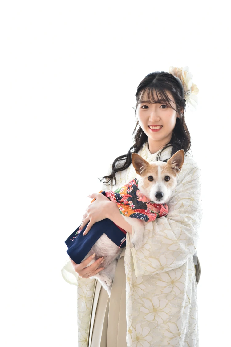前撮り　袴　撮影会　大阪　なんば　心斎橋　人気ペット撮影