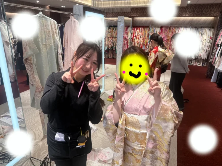 振袖レンタル　東京　表参道　かわいい　おしゃれ　個性派　かわいい　くすみ　イマドキ　被りたくない　古典柄　プレミアム古典