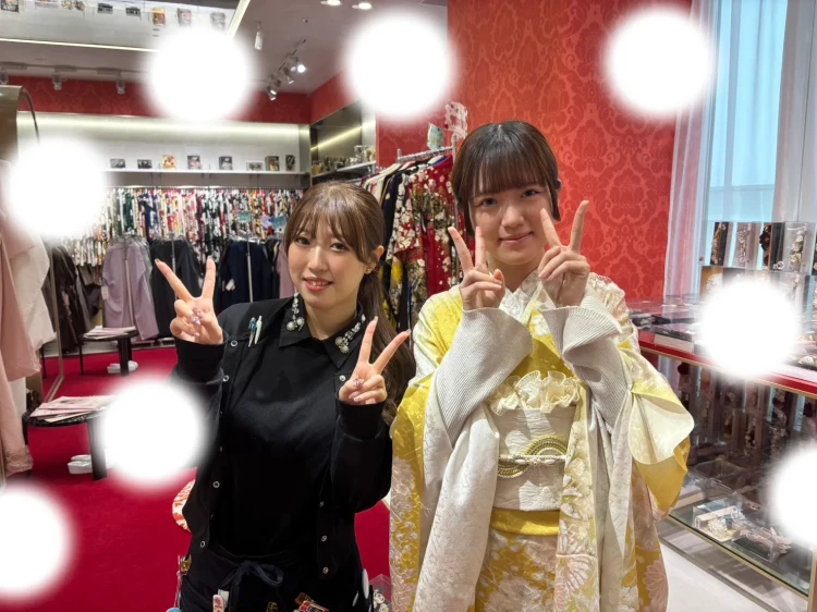 成人式　前撮り　梅田　振袖レンタル　袴レンタル　家族写真　前撮り撮影会　くすみカラー　かわいい