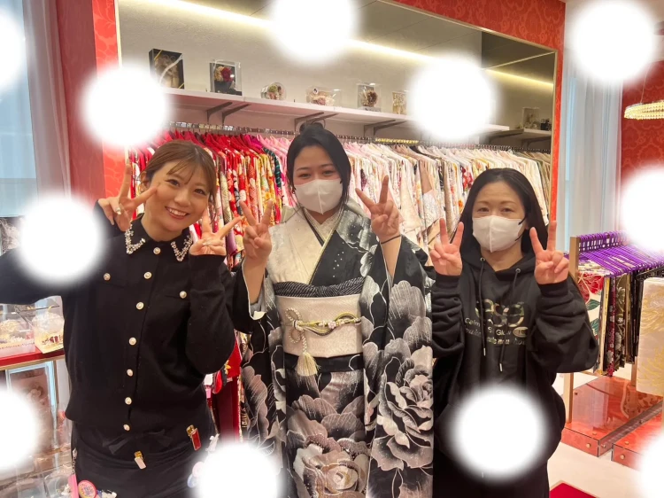 成人式　卒業式　TAKAZEN 　梅田　大阪　袴レンタル