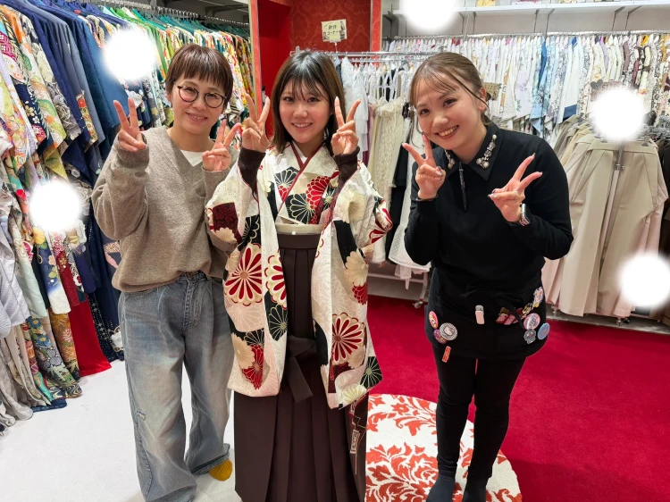 卒業式　袴　レンタル　梅田　中村里砂