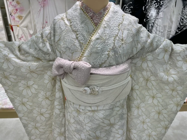 振袖レンタル　成人式　なんば　心斎橋　天王寺　大阪　人気安かわ　くすみカラーガーリー
