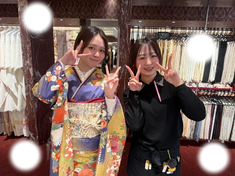 振袖レンタル 東京 表参道 かわいい おしゃれ 個性派 かわいい ママ振り