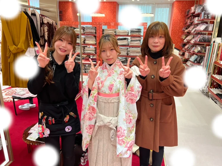 成人式　卒業式　TAKAZEN 袴レンタル