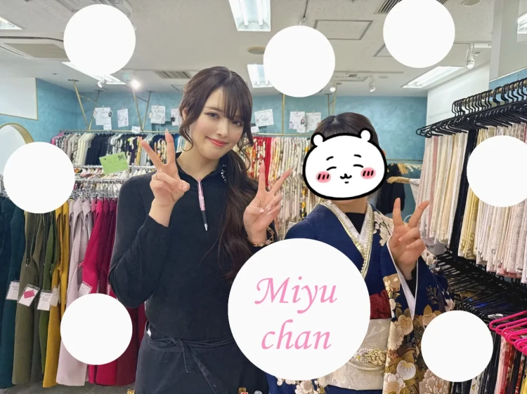 振袖レンタル　成人式　なんば　心斎橋　天王寺　大阪　人気古典柄　紺色