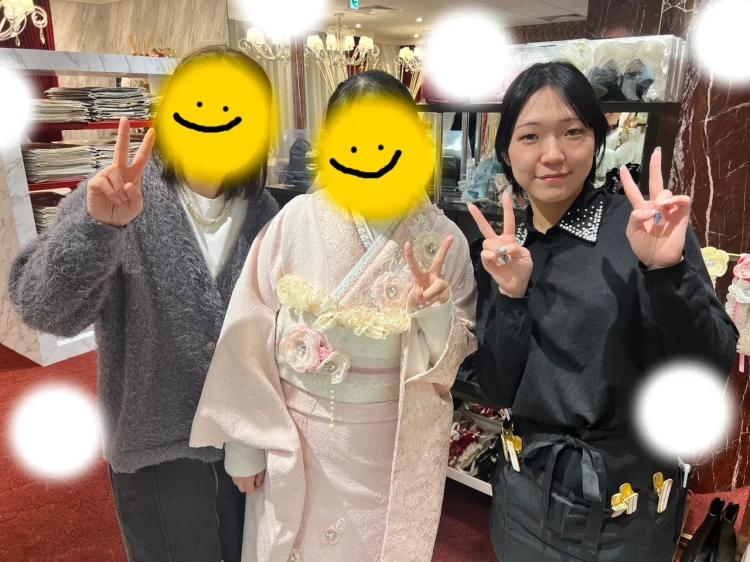振袖レンタル　東京　表参道　かわいい　おしゃれ　個性派　かわいい　くすみ　イマドキ　被りたくない