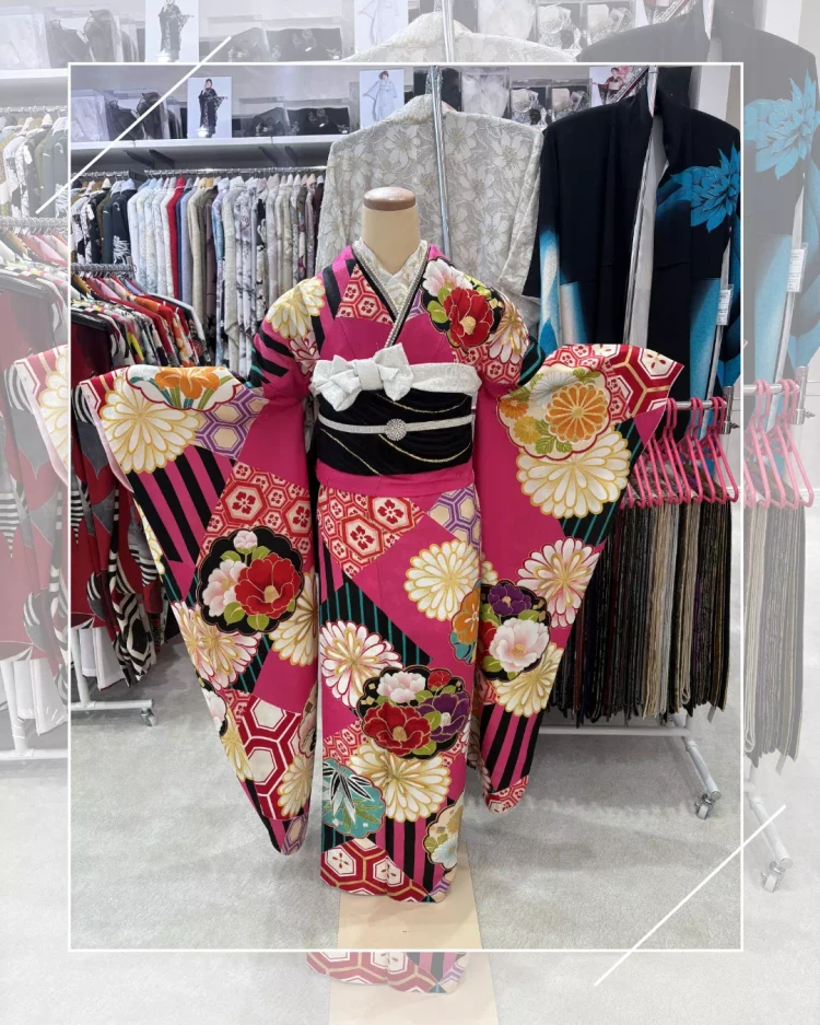 TAKAZEN神戸旧居留地 前撮り撮影会 イマドキ カワイイ コディネート 振袖 レンタル シュシュ