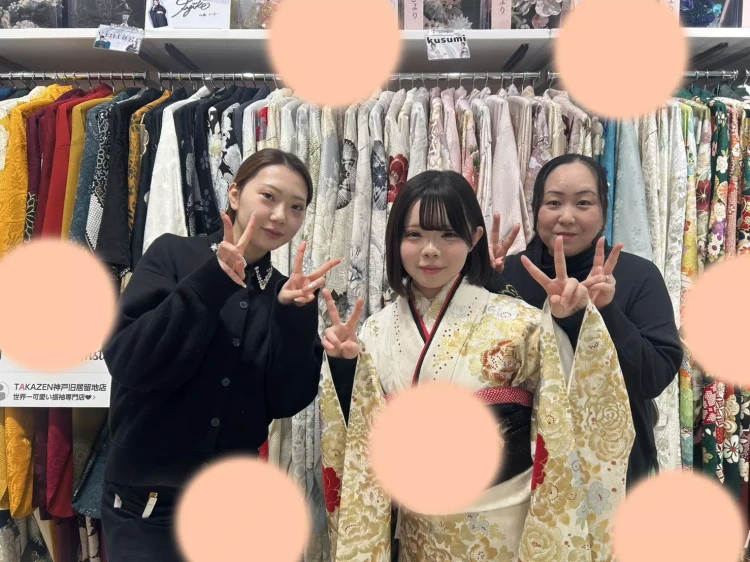 TAKAZEN神戸旧居留地　前撮り撮影会　卒業式　袴　レンタル