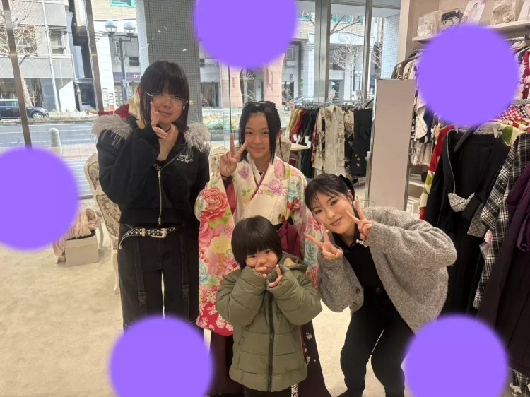 TAKAZEN神戸店　前撮り撮影会　イマドキ　カワイイ　コディネート　振袖　レンタル　袴　