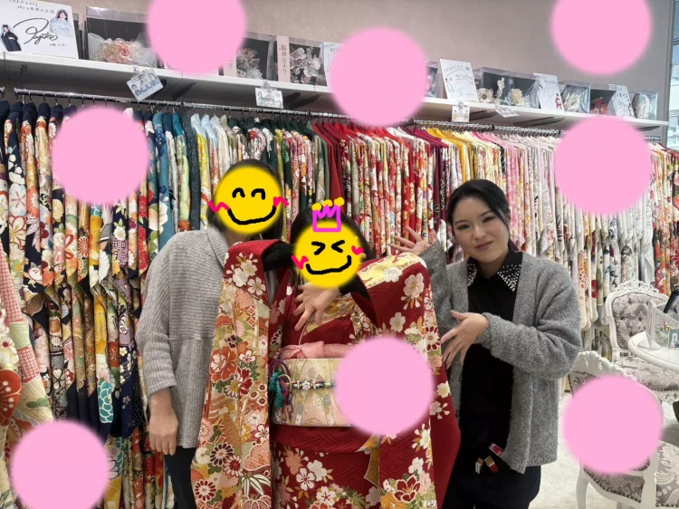 ♡【2回目レンタル】ご結婚式参列でお振袖選んでいただきました✨♡TAKAZEN神戸旧居留地店♡