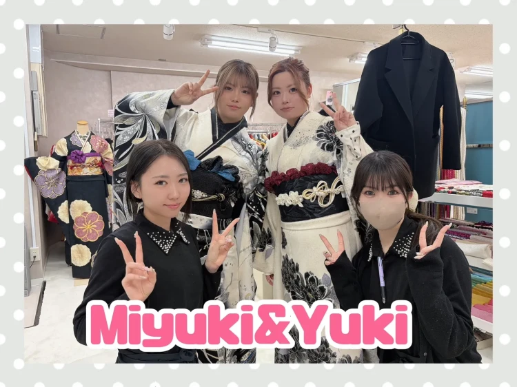 TAKAEN奈良店　振袖レンタル　モード　白/黒/シルバー(銀色)　牡丹柄　花魁風　渋い　かっこいい系振袖　派手目立つ　モノトーン　クール系　ギャル