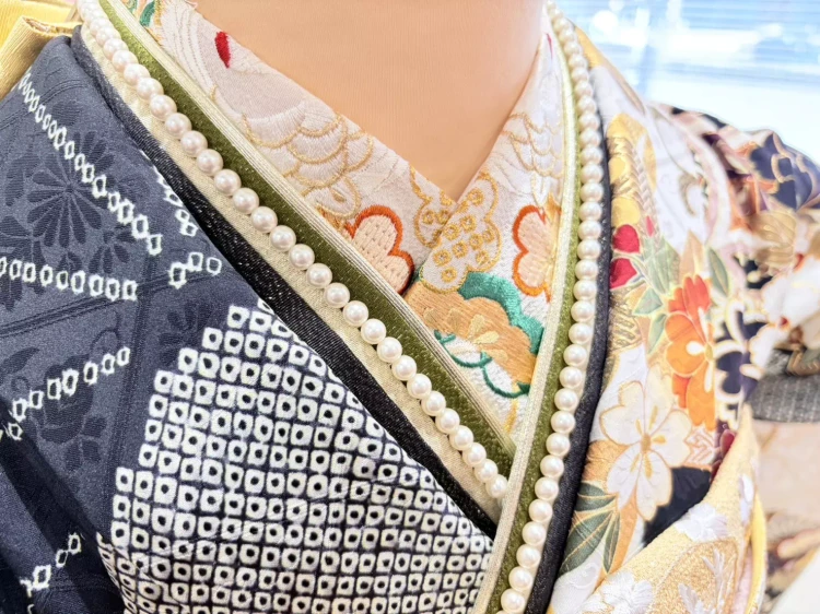 TAKAZEN姫路店　姫路市　振袖　成人式　正統派古典　大人カッコイイ　鶴　シック