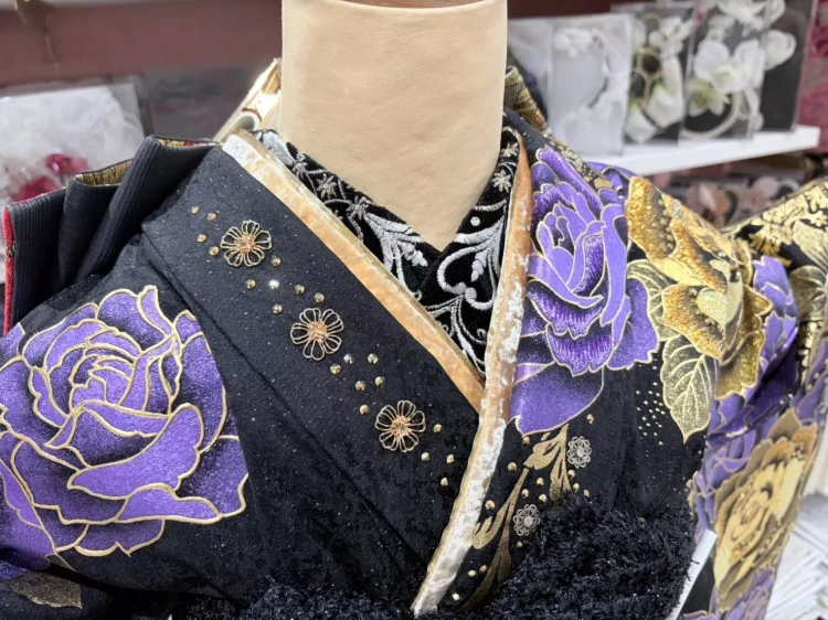 TAKAZEN姫路店　姫路市　振袖　成人式　MODE　きらきら　豪華　おしゃれ