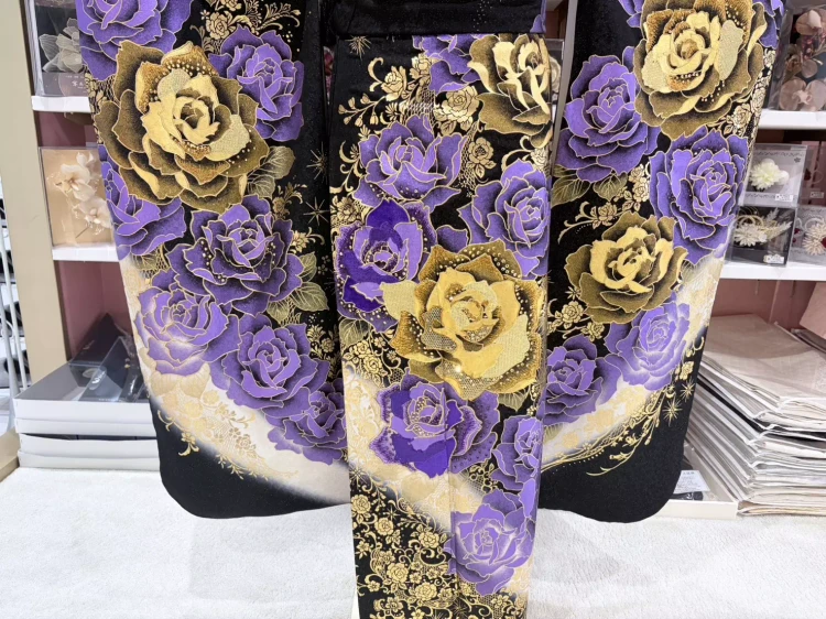 TAKAZEN姫路店　姫路市　振袖　成人式　MODE　きらきら　豪華　おしゃれ