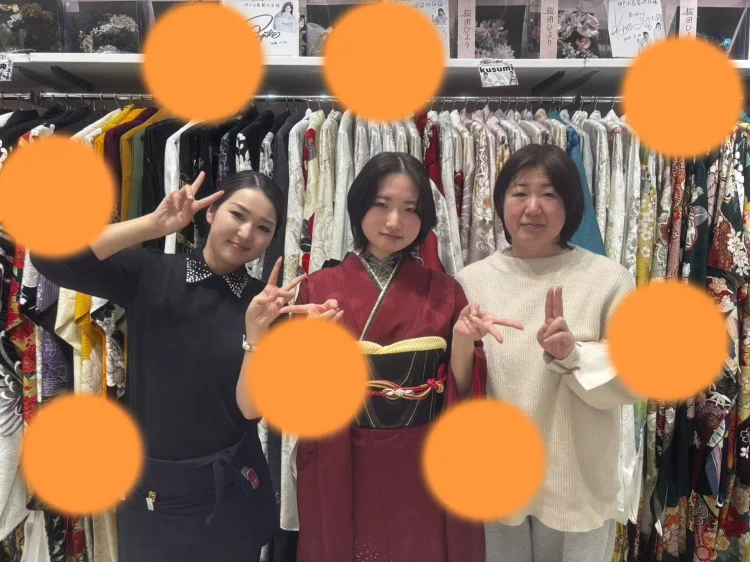 TAKAZEN神戸店 前撮り撮影会 イマドキ カワイイ コディネート 振袖 レンタル 袴