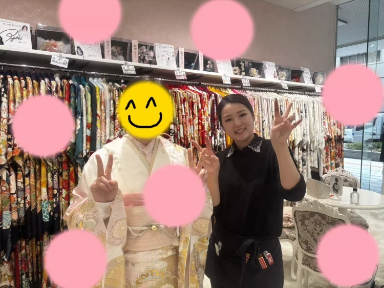 TAKAZEN神戸旧居留地店　プレミアム古典　王道　ピンク　大人っぽい　豪華　高級