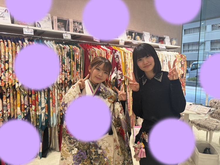 TAKAZEN神戸店　前撮り撮影会　イマドキ　カワイイ　コディネート　振袖　レンタル　袴　　桂由美　ブランドお振袖