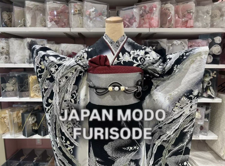 【TAKAZEN姫路店】♡1日　平和と幸福の象徴🪽誰よりも目立つ黒シルバーで渋カッコイイJapanMode鳳凰お振袖のご紹介♡
