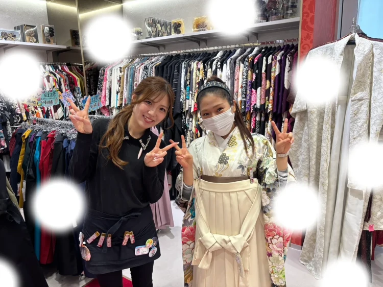 成人式　卒業式　TAKAZEN 袴レンタル　かわいい　イマドキ　おしゃれ