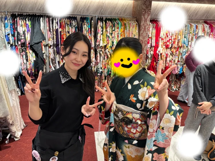 振袖レンタル　東京　表参道　かわいい　おしゃれ　振袖　成人式　新規オープン