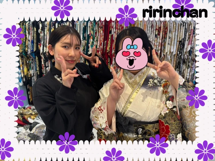 堺市西区2027年成人式桂由美ブランドの安カワ振袖レンタルのお嬢様