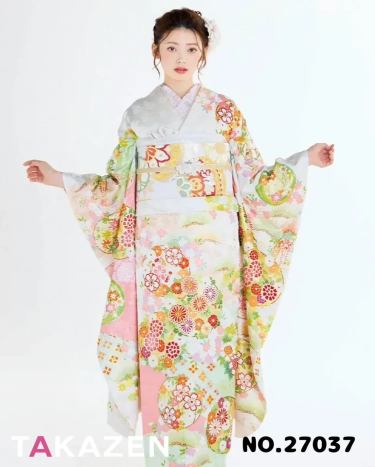 成人式　前撮り　梅田　高級振袖　プレミアム古典