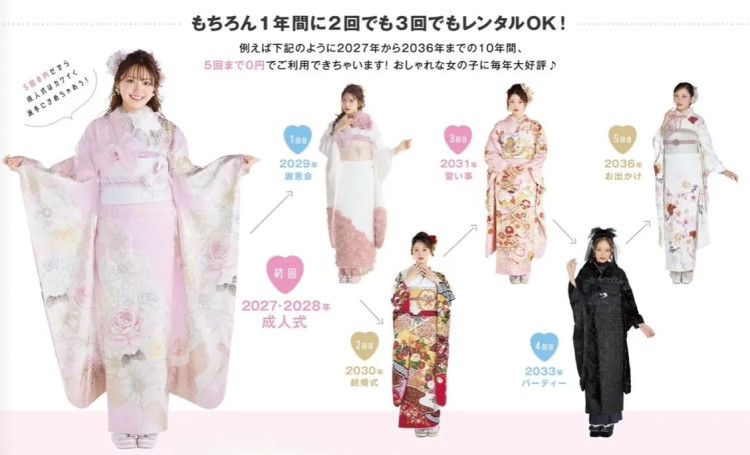TAKAZEN橿原 奈良 橿原 成人式 振袖 振袖レンタル 前撮り 卒業式 袴レンタル 5回レンタル無料